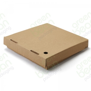 Pizza Box Box Brown Plain